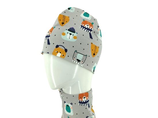 Hat Bears light gray