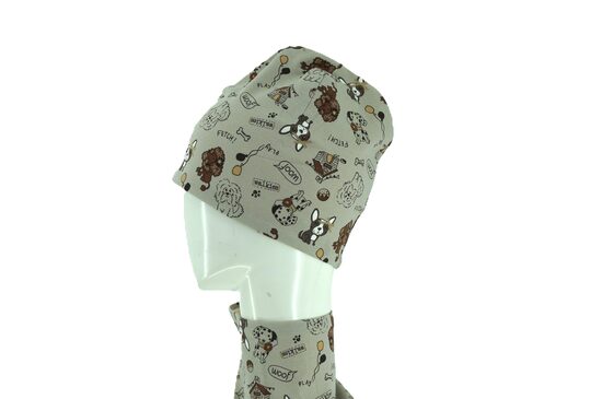 Woof hat grey